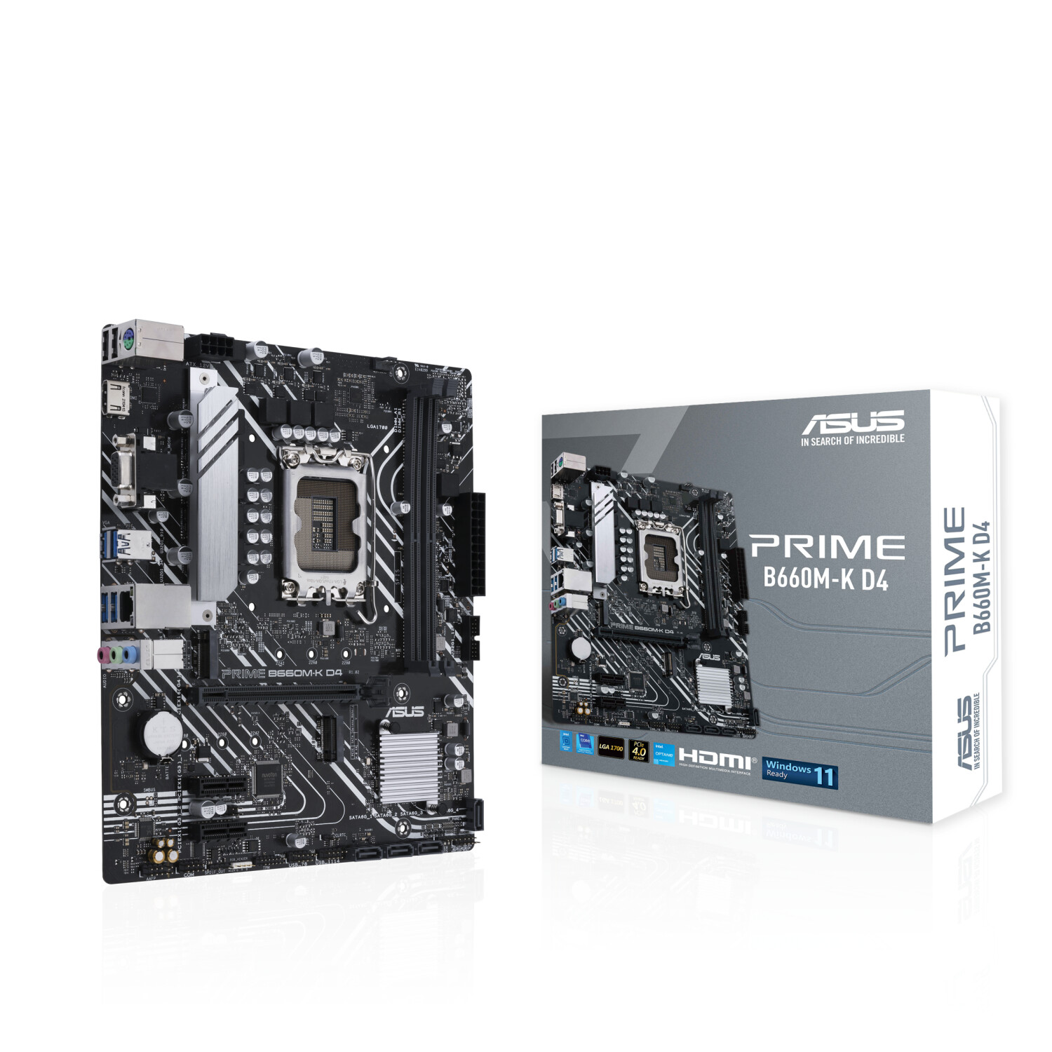 مادربرد ایسوس مدل PRIME B660M-K D4 سوکت 1700
